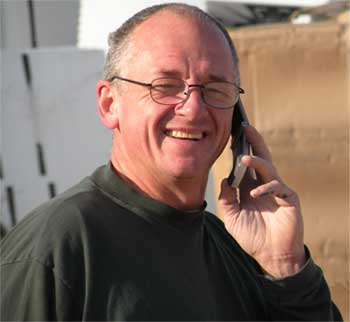Photo of Larry Vermeersch of Island Electric.